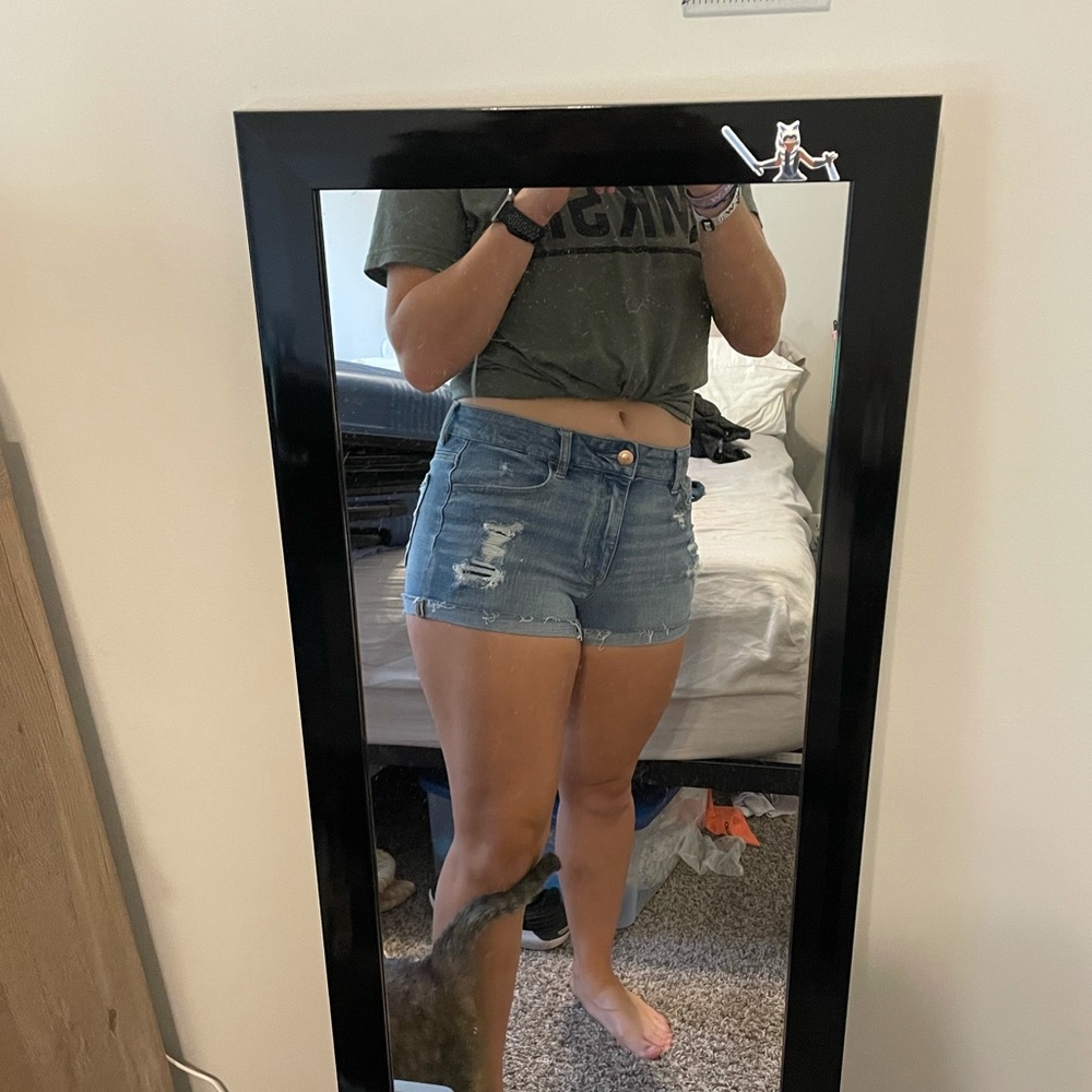AE high-rise shorts